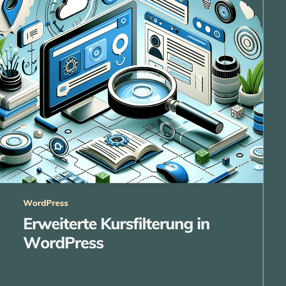Erweiterte Kursfilterung in WordPress